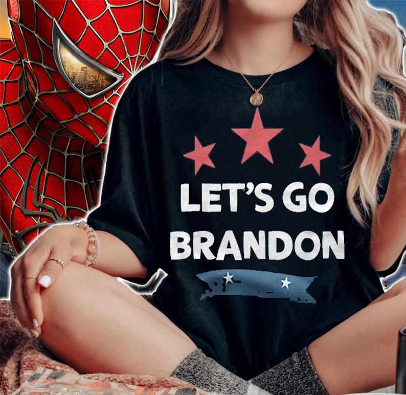 Hot let's Go Brandon Anti Joe Biden Funny Political T-Shirt woman shirt