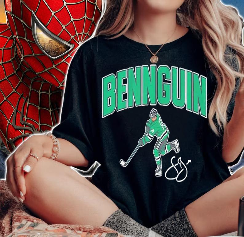 Jamie Benn Bennguin Hockey Signatures Shirt woman shirt