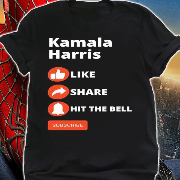 Kamala Harris Like Share Hit The Bell 2021 T-Shirt shirt