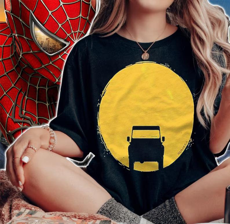 Landrover Defender Car Sunset Sun Premium Shirt woman shirt