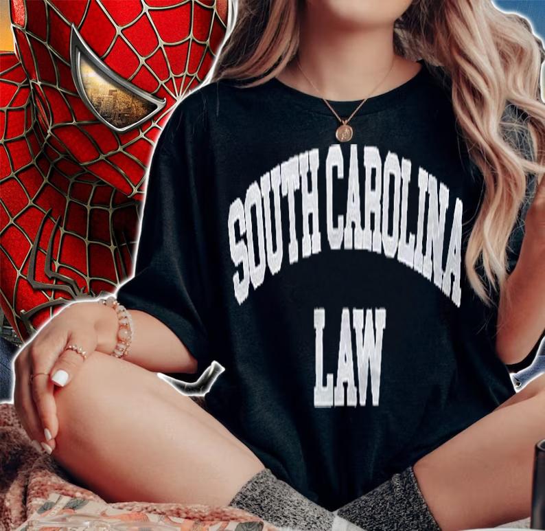 South Carolina Lawyer, Attorney Bar Graduate School Law Gift Shirt woman shirt