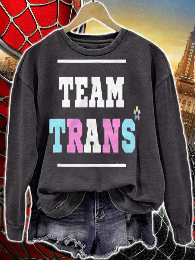 Team Trans! Trans Pride Flag Lgbt t-shirt