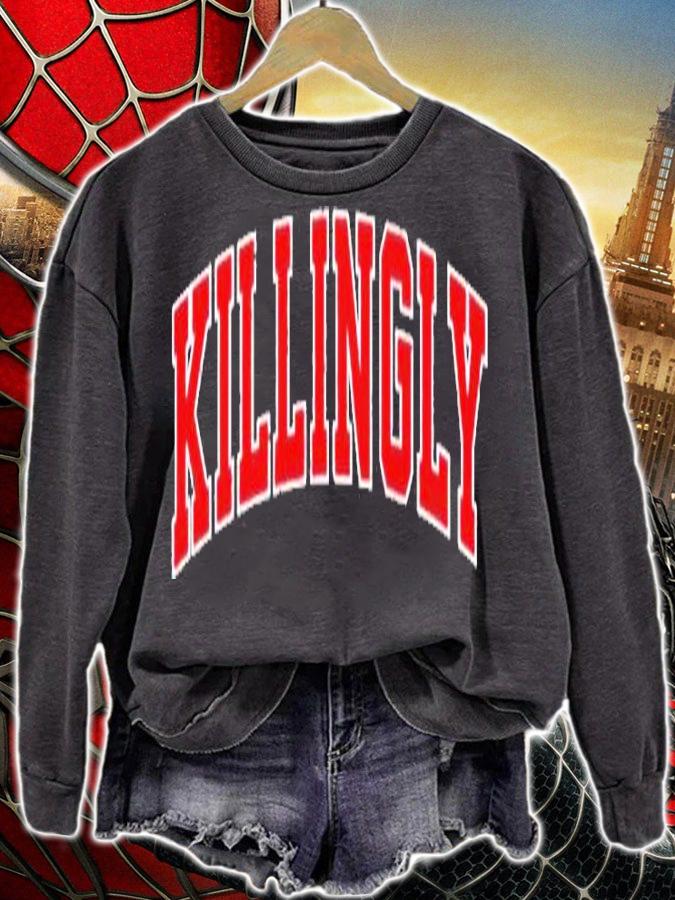 Killingly Connecticut Ct Vintage Sports Design Red Design Pullover T-Shirt sweatshirt