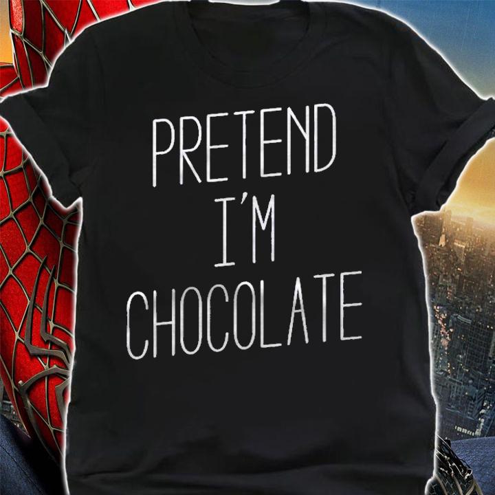 Pretend Im A Chocolate Bar Halloween Costume Shirt shirt