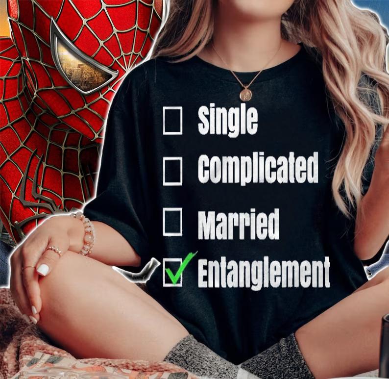 Single Complicated Married Entanglement Funny Shirt woman shirt