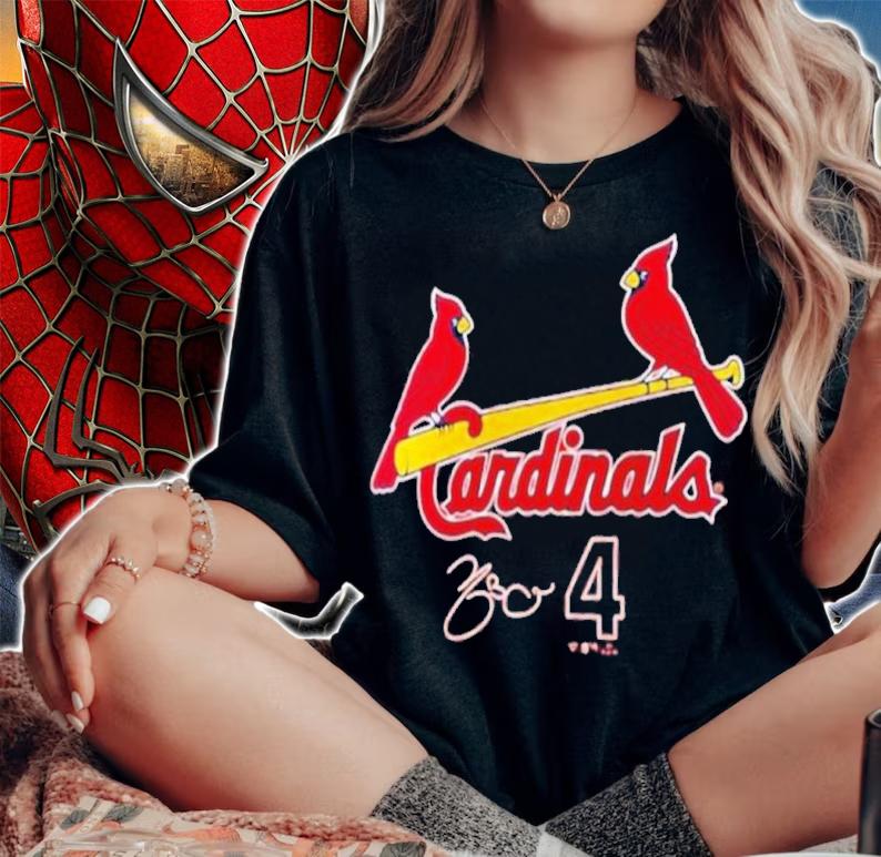 St. Louis Cardinals Signatures 4 Shirt woman shirt
