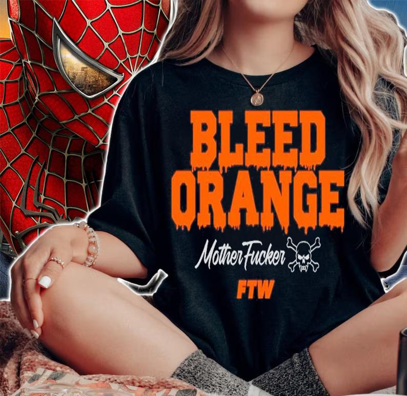 Taz Bleed Orange Mother Fucker FTW Shirt woman shirt