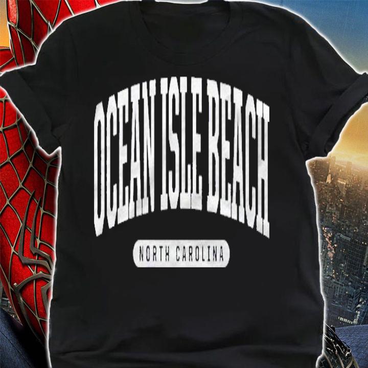 College Style Ocean Isle Beach North Carolina Souvenir Gift Shirt