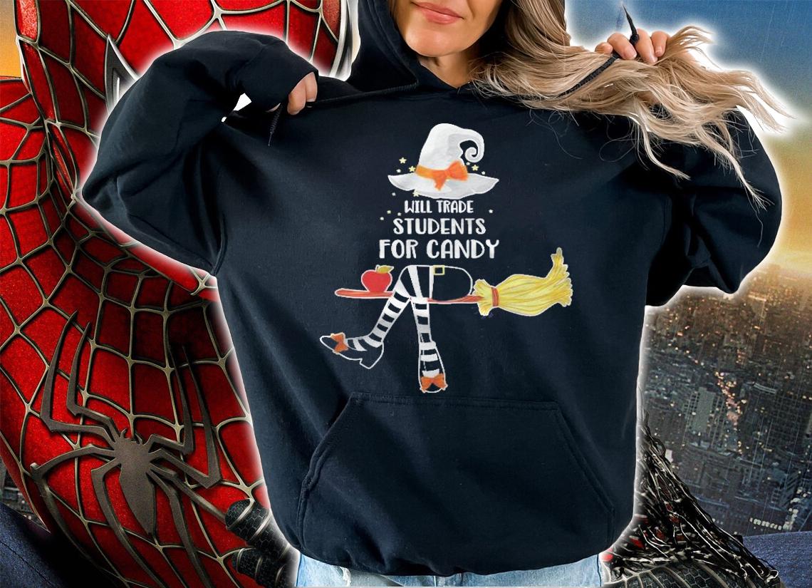 Halloween Will Trade Students For Candy Gift For Men Women T-shirt hoodie