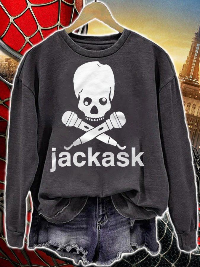 Jackask logo T-shirt sweatshirt