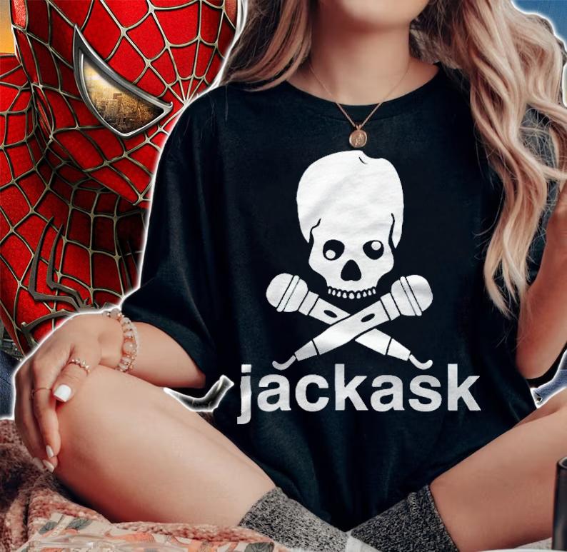 Jackask logo T-shirt woman shirt