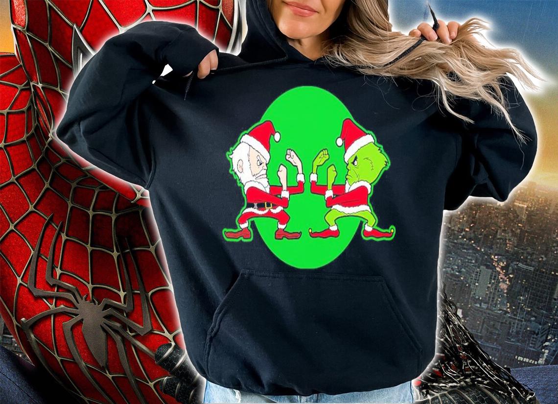 Notre Dame's Fighting Irish Santa Fighting Christmas Shirt hoodie