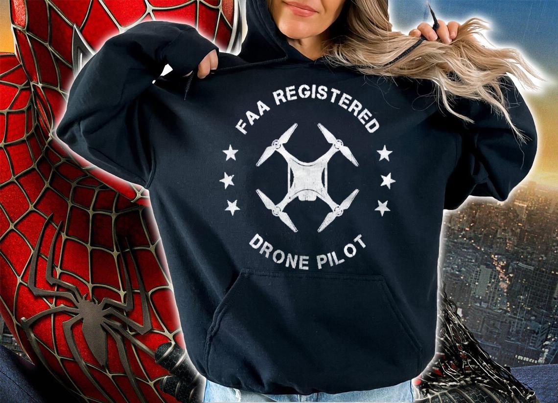 Registered Drone Pilot Class G Recreational Shirt hoodie