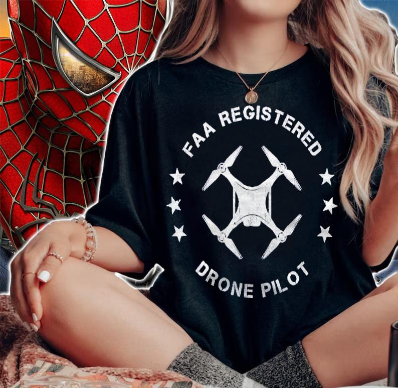 Registered Drone Pilot Class G Recreational Shirt woman shirt