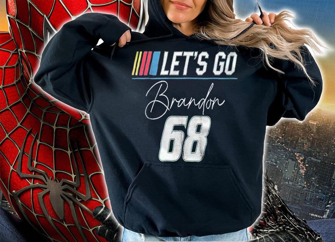 Trending let's Go Brandon 68 Racing Chants Anti Joe Biden Trend T-Shirt