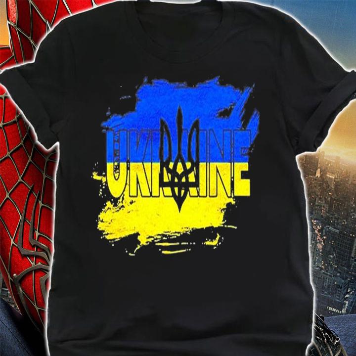 Ukraine Symbol Flag Ukrainians I Stand With Ukraine T-Shirt shirt