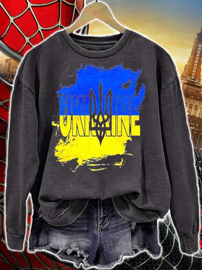 Ukraine Symbol Flag Ukrainians I Stand With Ukraine T-Shirt sweatshirt