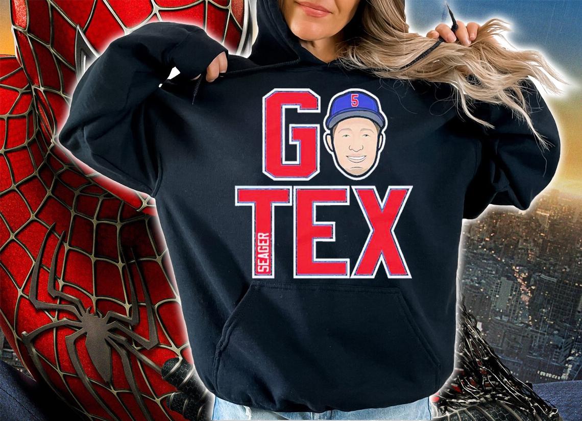 Corey Seager Texas GO TEX Baseball Shirt
