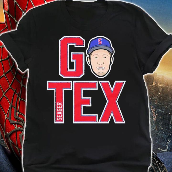 Corey Seager Texas GO TEX Baseball Shirt