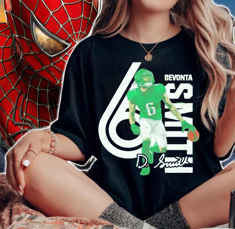 Devonta Smith Philadelphia Inline Football Shirt woman shirt