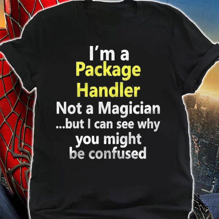 Funny Package Handler Job Career Warehouse Associate Gift Shirt shirt