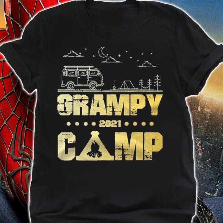 Grampy Camp 2021 Grampy Tribe Vacation Shirt shirt