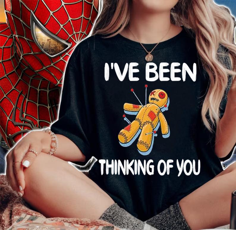 Ive Been Thinking Of You Voodoo Doll T-Shirt woman shirt