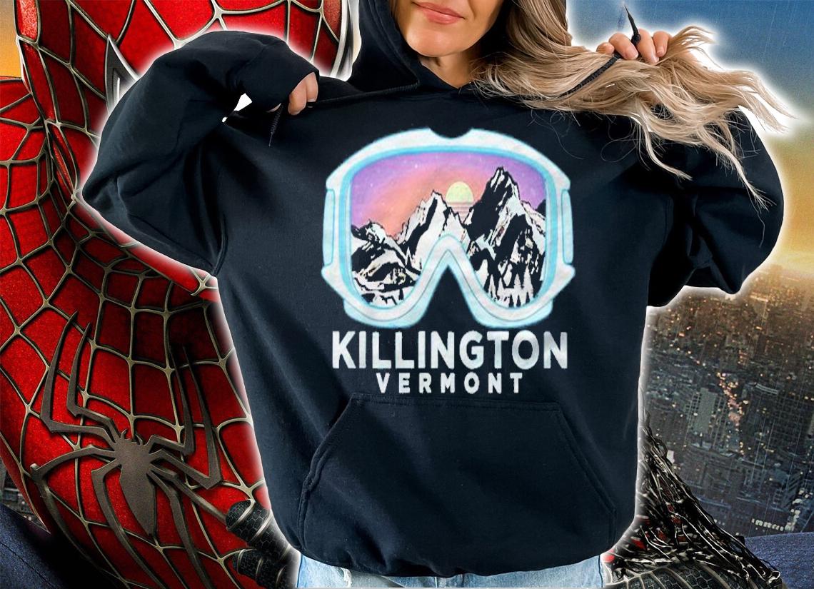 Killington Ski Design Killington, Vt Skiing Snow Gift shirt hoodie