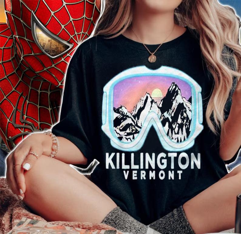 Killington Ski Design Killington, Vt Skiing Snow Gift shirt woman shirt