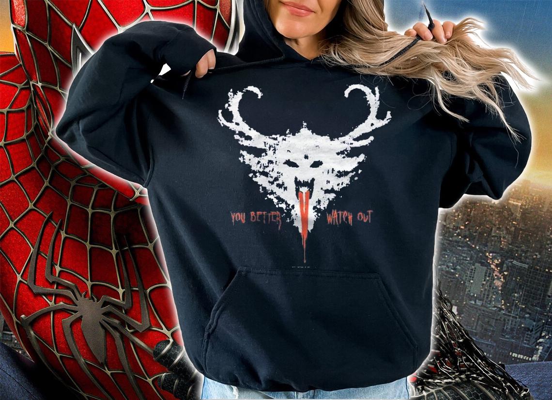 Krampus  Ancient Stamp White  Run! Hide! Survive! Shirt hoodie