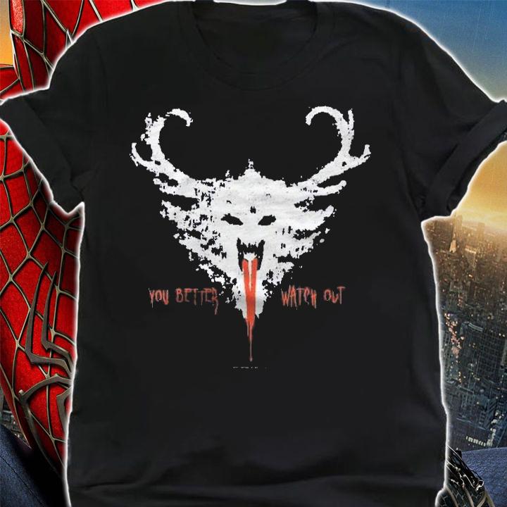 Krampus  Ancient Stamp White  Run! Hide! Survive! Shirt shirt