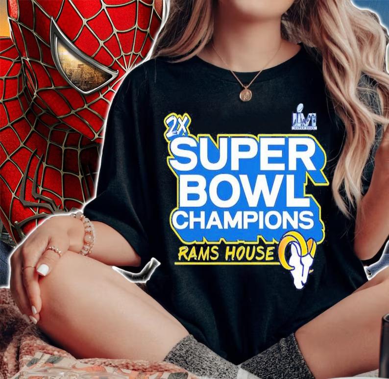 Los Angeles Rams Super Bowl LVI Champions Rams House Parade Celebration Shirt woman shirt