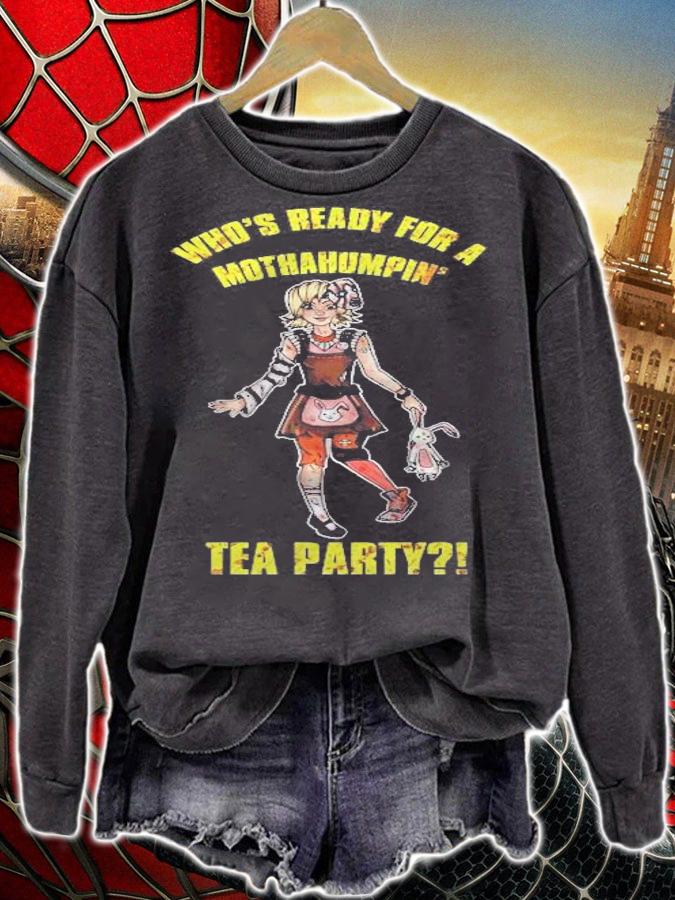 Mothahumpin Tea Party! Shirt sweatshirt