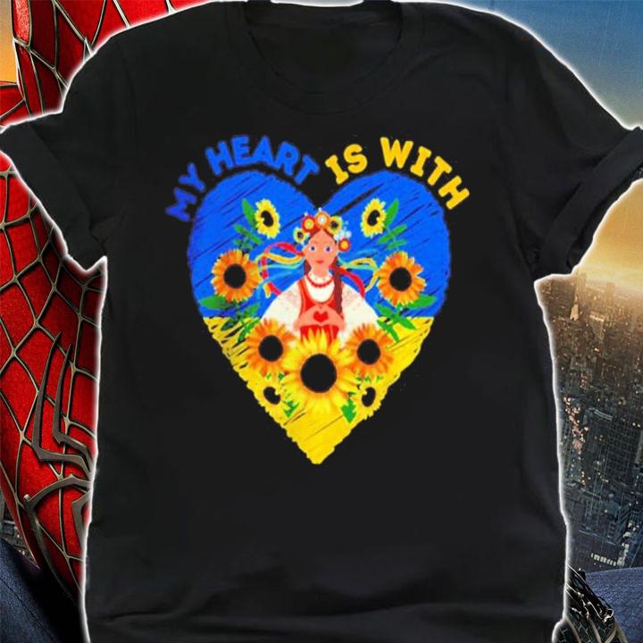 My Heart Is With Ukraine Traditional Women Shirt shirt