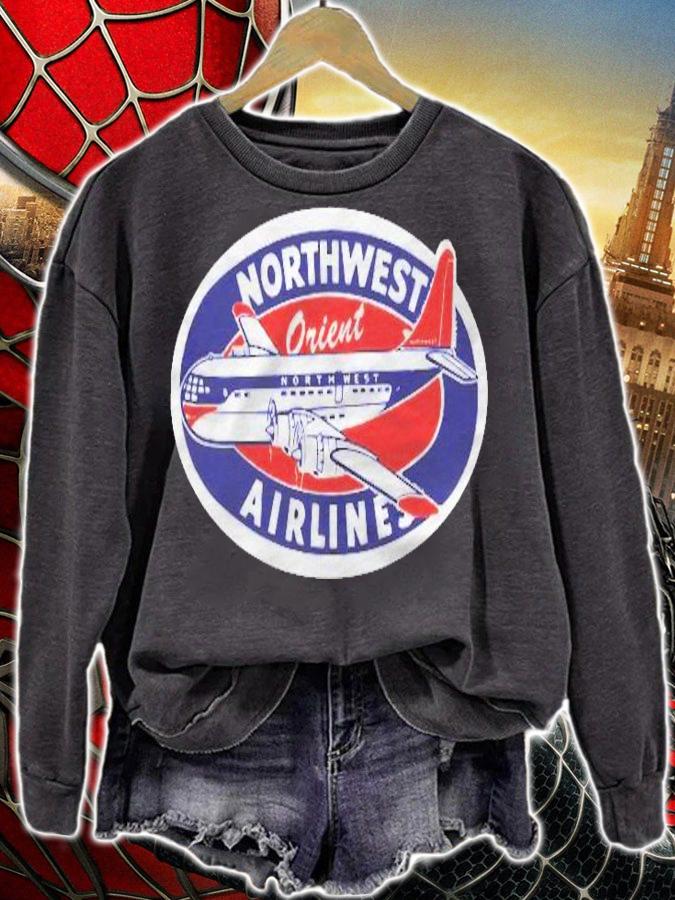 Northwest Orient Airlines Classic T-shirt sweatshirt