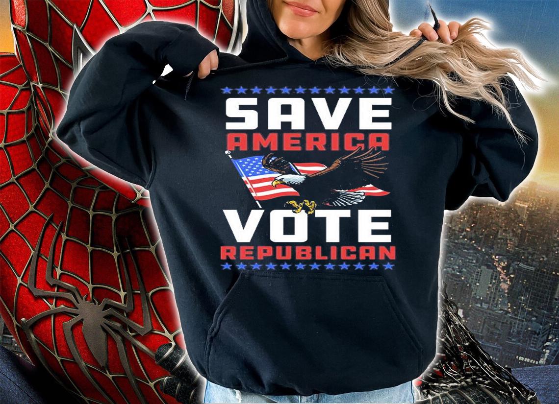 Save America Vote Republican Proud Conservative American T-Shirt