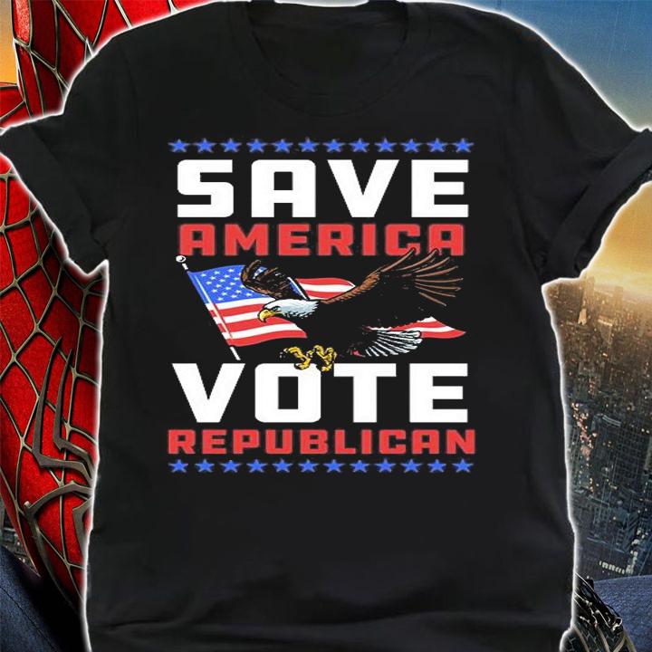 Save America Vote Republican Proud Conservative American T-Shirt