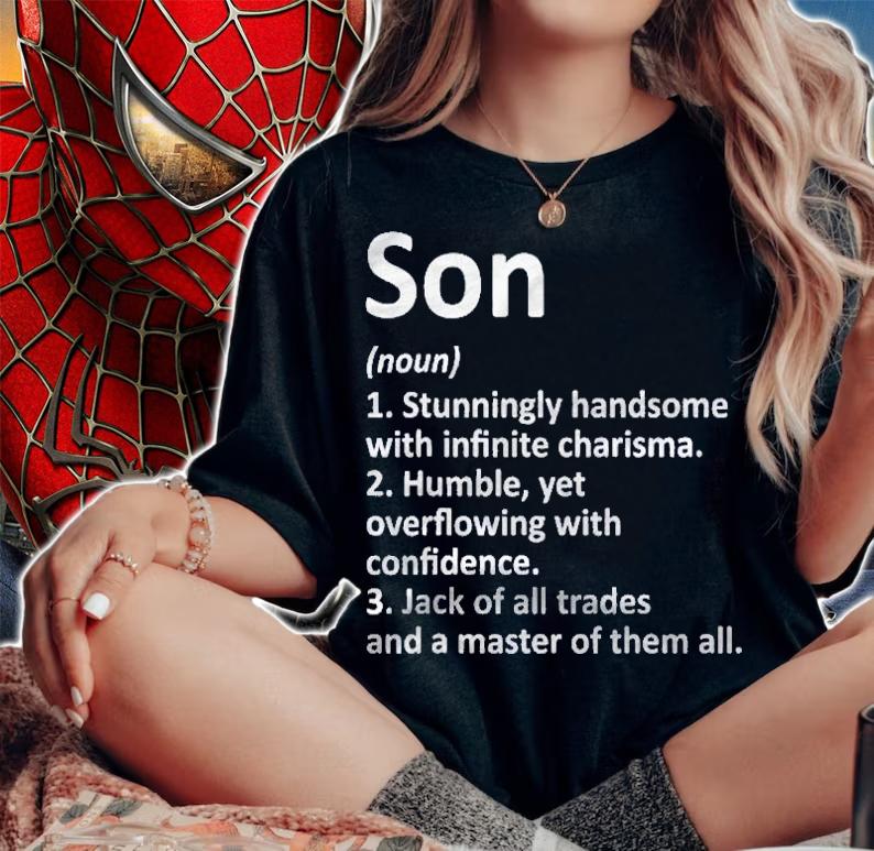 Son Definition Personalized Name Funny Gift Idea Shirt woman shirt