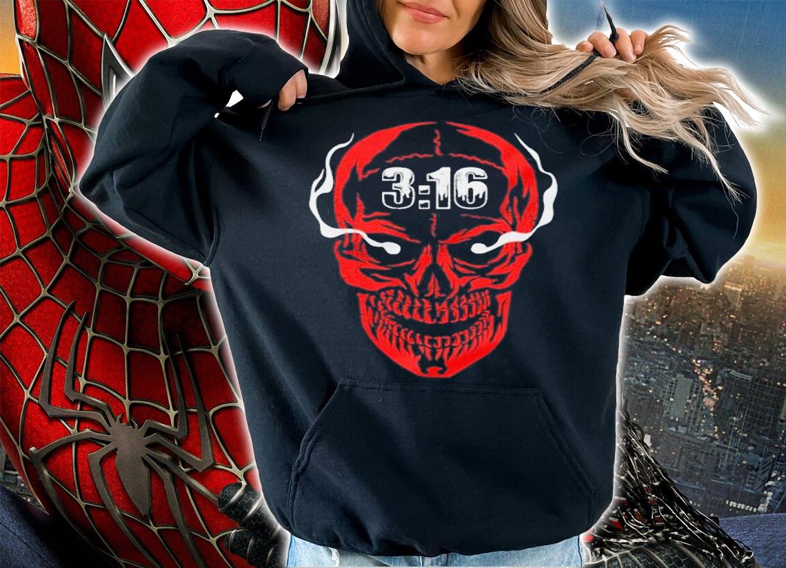 Stone Cold Steve Austin Red Skull 316 Shirt hoodie