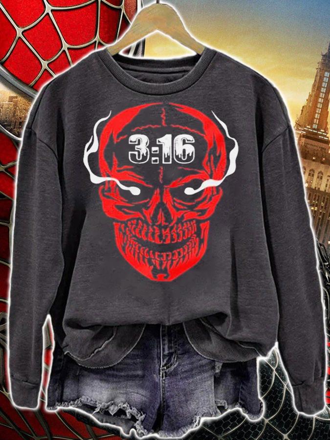 Stone Cold Steve Austin Red Skull 316 Shirt sweatshirt