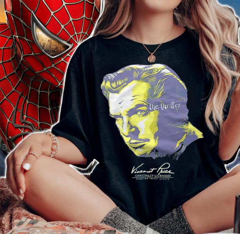 The Thriller Vincent Price shirt woman shirt