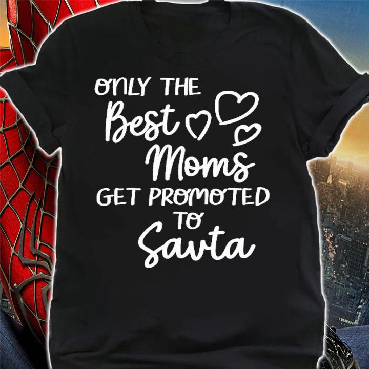 Womens Best Moms Promoted To Savta Hebrew Israeli Jewish Grandma Shirt shirt