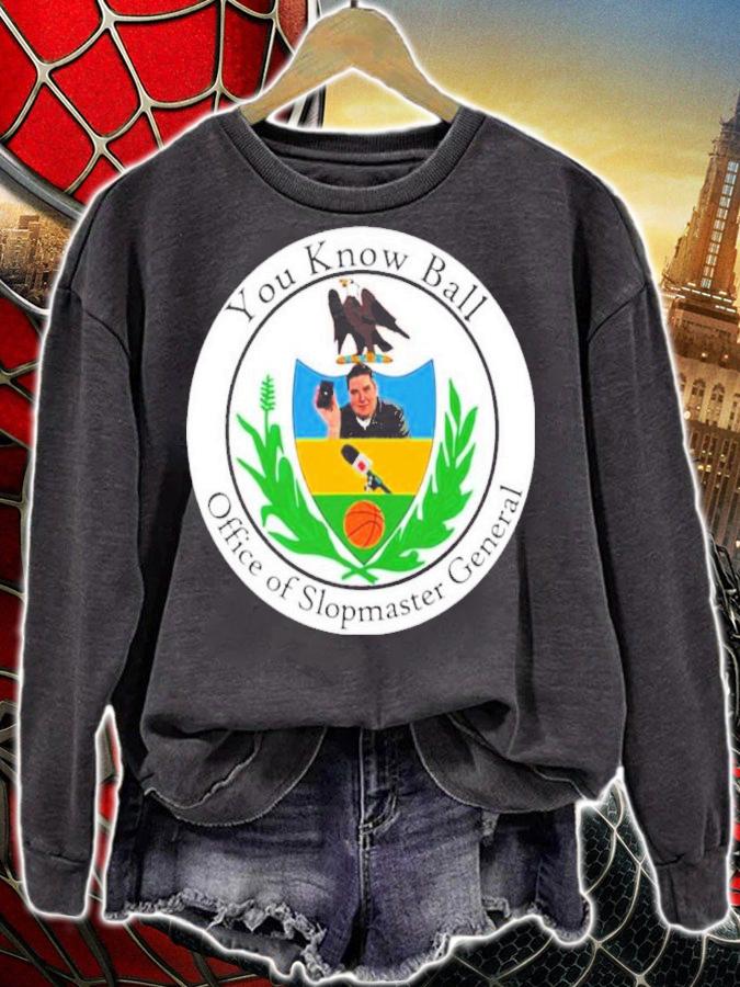 You Know Ball The Slop Master General Brian Windhorst Shirt sweatshirt