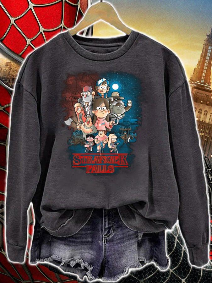 Gravity Falls Stranger Falls Stranger Things t-shirt