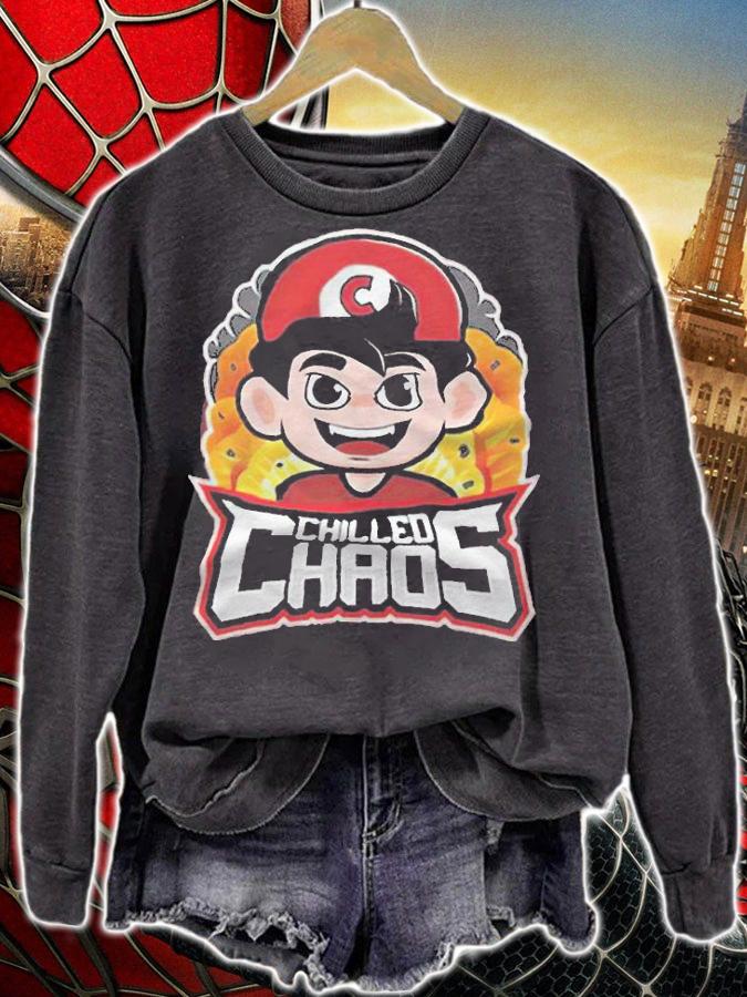 Chilled Chaos fictional character T-shirt sweatshirt