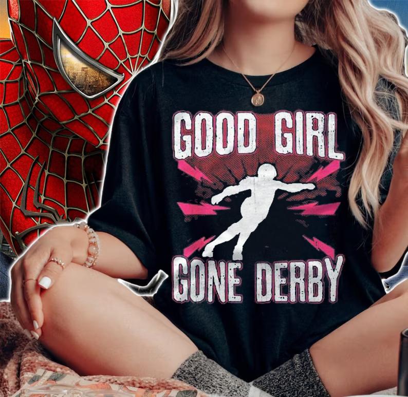 Good Girl Gone Derby Roller Skating For Women Shirt woman shirt