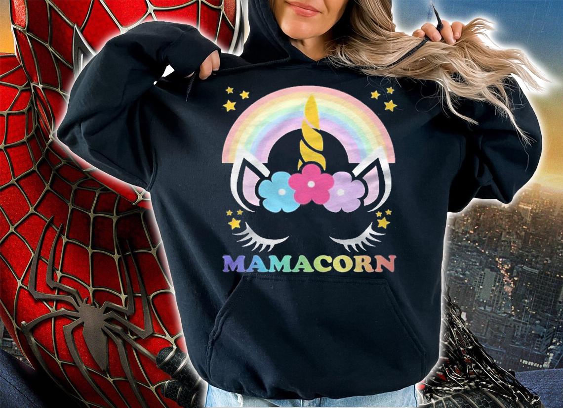 Mamacorn Unicorn Mama Cute Unicorn Mom Mamacorn Unicorn Shirt