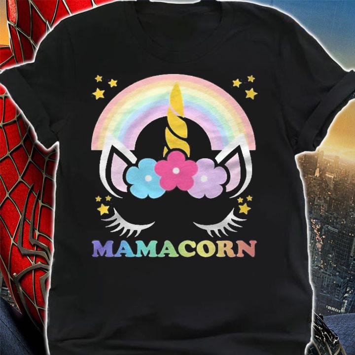 Mamacorn Unicorn Mama Cute Unicorn Mom Mamacorn Unicorn Shirt