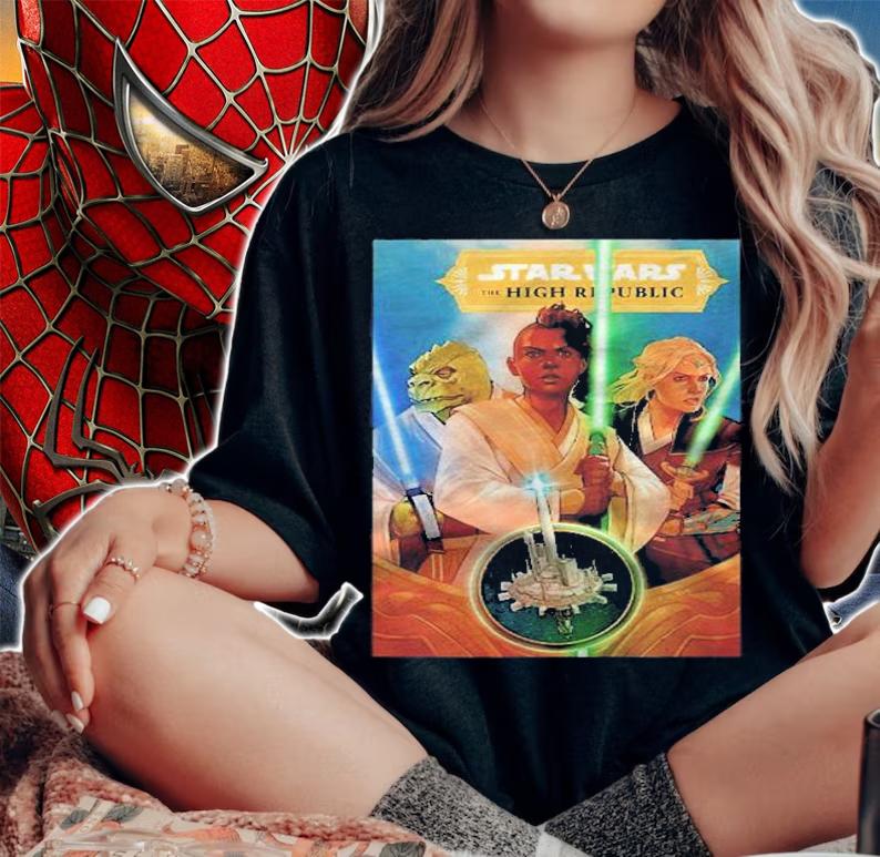 Star Wars High Republic Hero Cover Shirt woman shirt