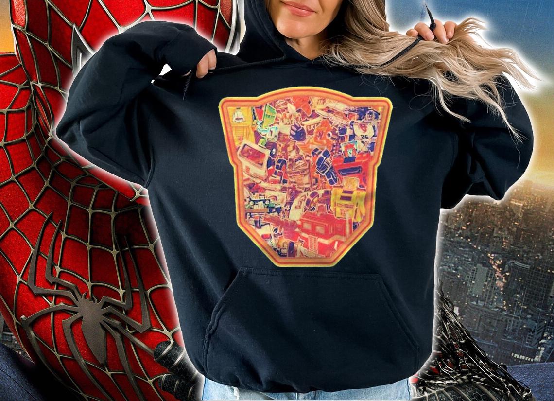 Us Transformers + Logo Autobot Montage Shirt